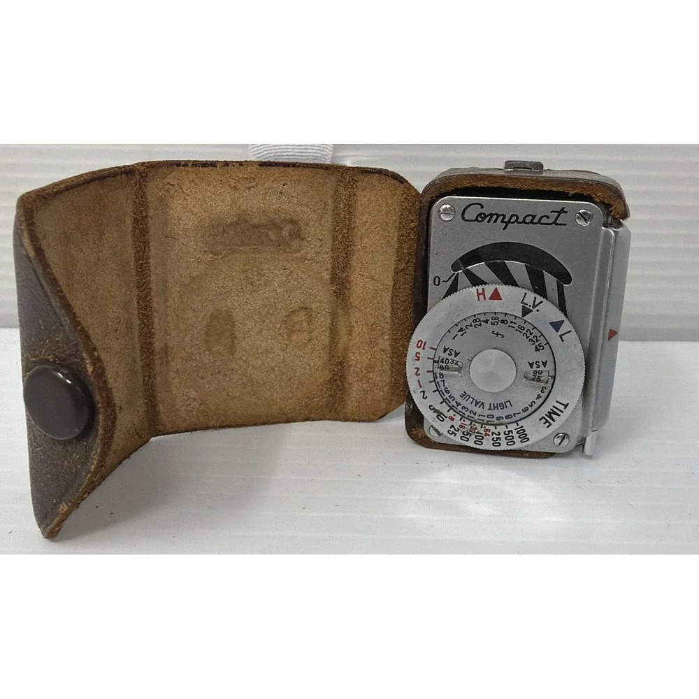 Etalon Light Meter Compact I 1 Chuo Electronics vintage w/ Leather case